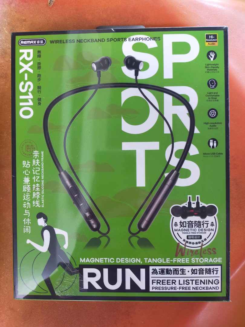 Remax RX-S110, Audio, Headphones & Headsets on Carousell