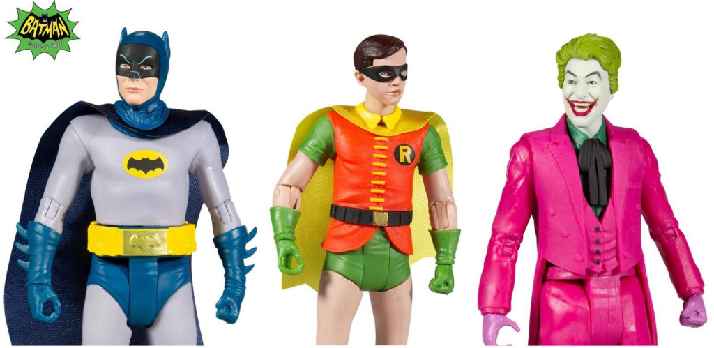 Retro Batman 66 Classic TV Series (Set of 3) McFarlane Toys toy action  figure collectible DC comics, Hobbies & Toys, Toys & Games on Carousell