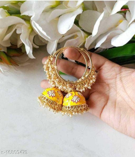 Ring type Jhumkas