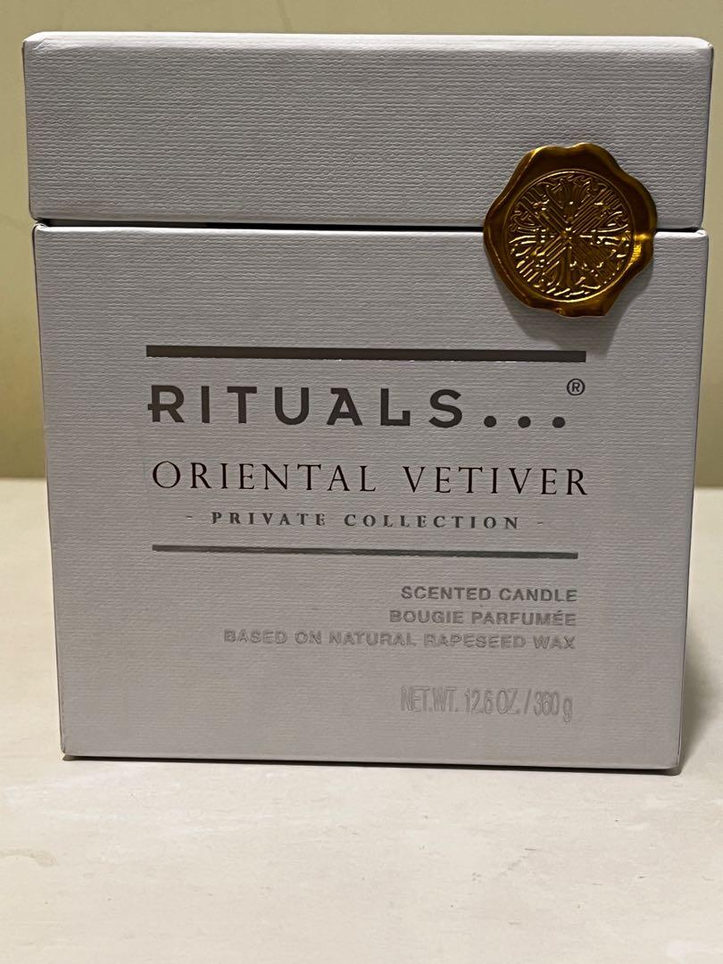 Distinguir Molesto FALSO rituals oriental vetiver candle Desde caldera Tres