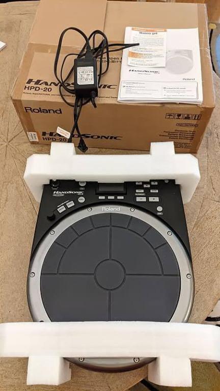 Roland HandSonic HPD 20 Digital Hand Percussion Pad Music