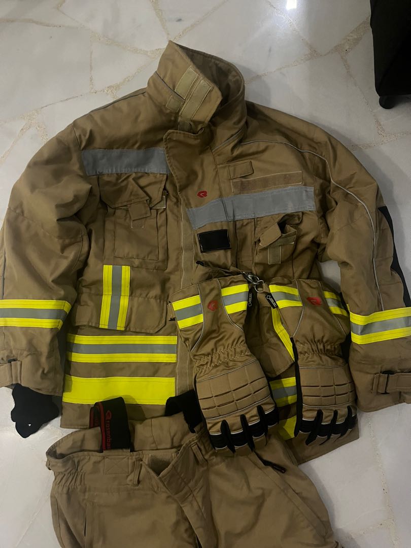 Rosenbauer Fire Jacket and Legging, Men's Fashion, Coats, Jackets and