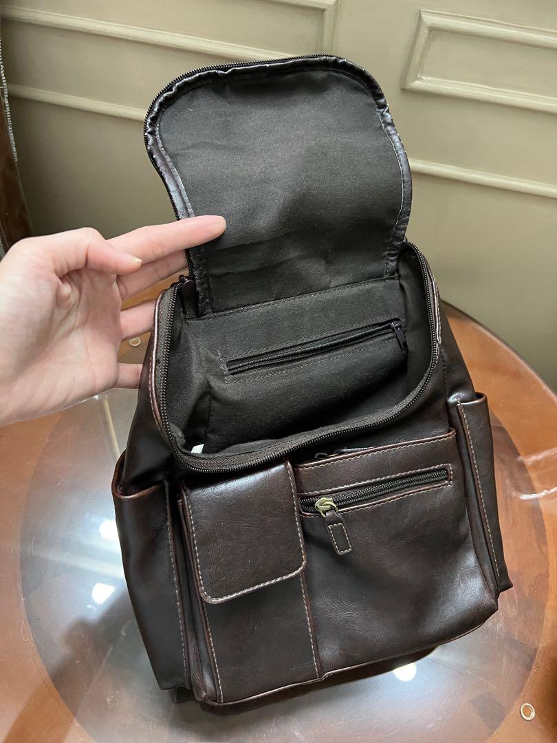 Rosetti shop leather backpack