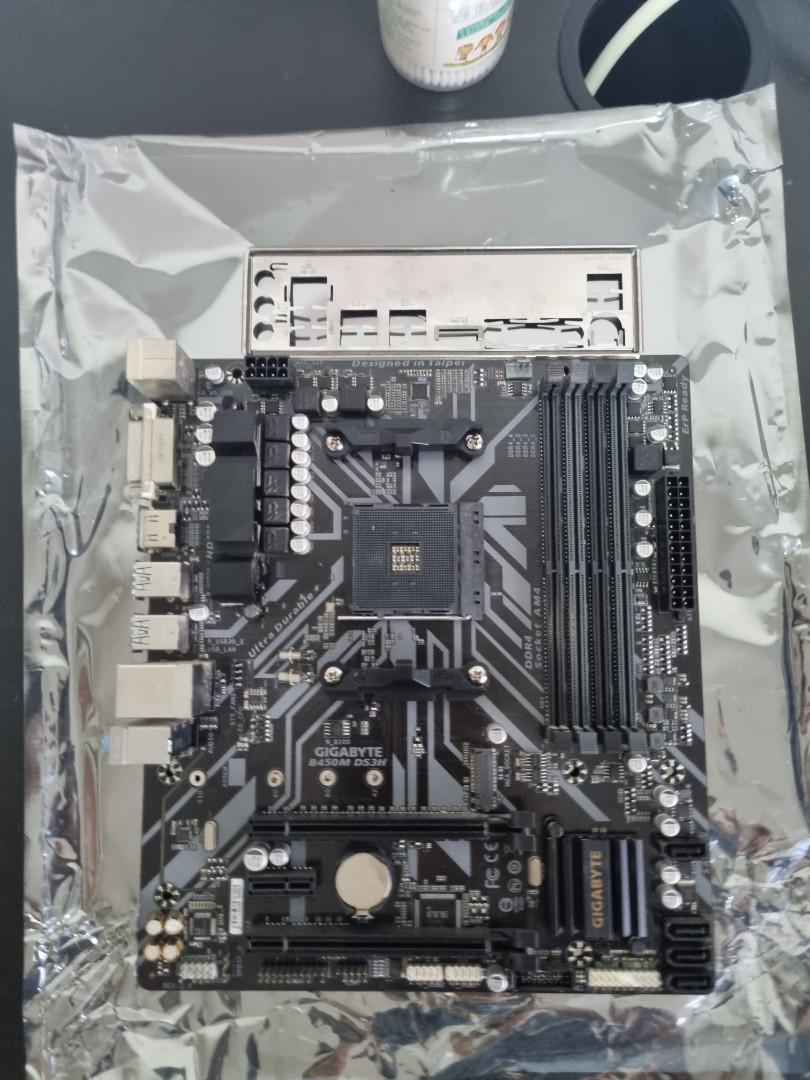 Gigabyte b450m ds3h clearance ryzen 5 2600
