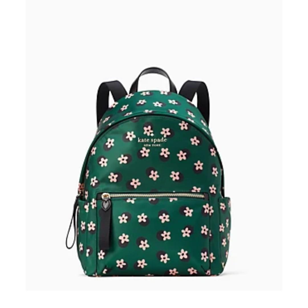 Kate spade deals green backpack