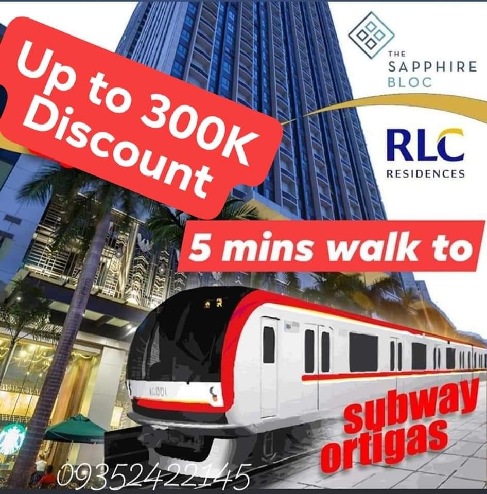 Sapphire bloc preselling condo in Ortigas by Robinsons Land near