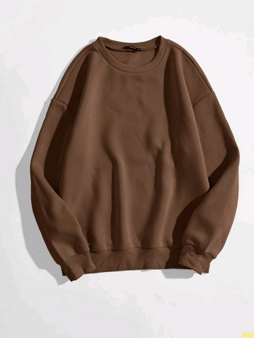 Shein Brown sweater, Women's Fashion 