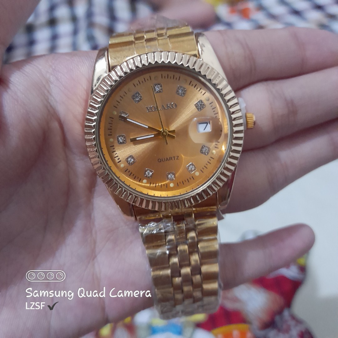 SHEIN 1pc Round Pointer Quartz Watch & 1pc Bracelet-5375 @ Best Price  Online | Jumia Egypt