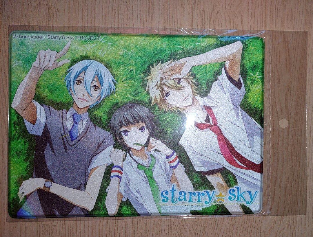 Starry Sky In Summer 滑鼠墊mouse Pad Starry Sky 乙女遊戲乙女game Honey Bee十二星座十三星座夜久月子土萌羊綠川光七海哉太杉田智和東月錫也小野大輔金久保譽保志總一朗宮地龍之介神谷浩史 木之瀨梓福山潤星月琥太郎石田彰陽日直獅岸尾大輔水嶋郁遊佐浩二