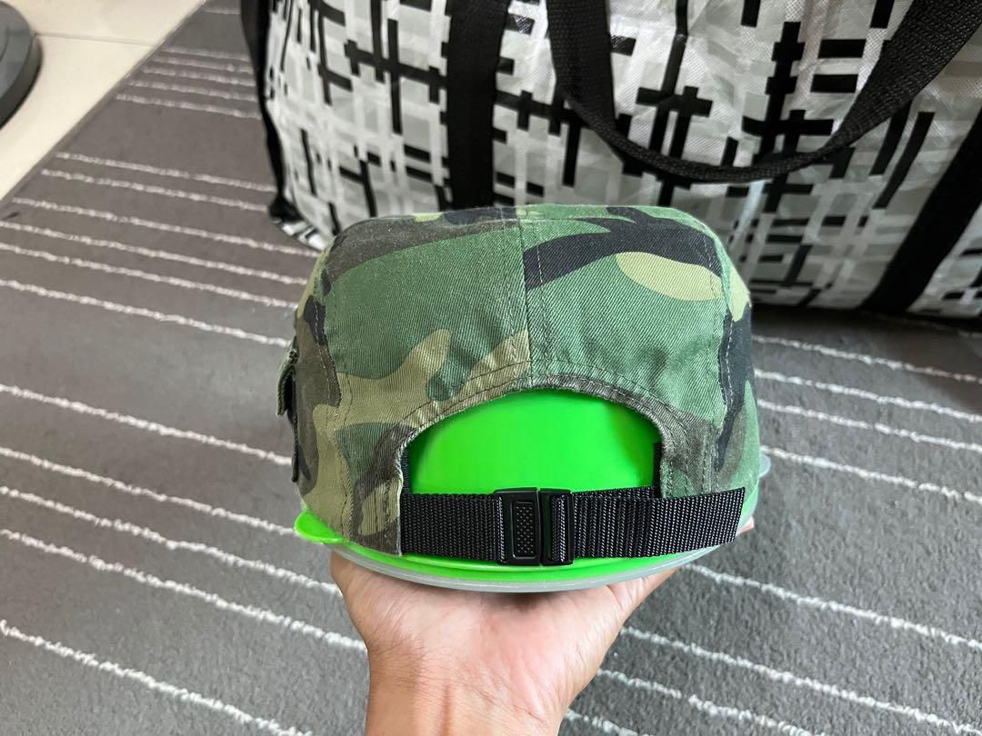Supreme camo 5 panel cap Men s Fashion Watches Accessories Cap Hats on Carousell