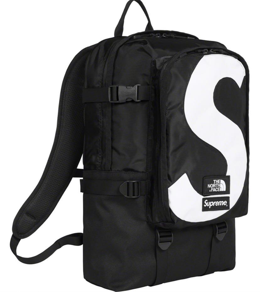 Supreme x The North Face S Logo Expedition Backpack, 男裝, 袋