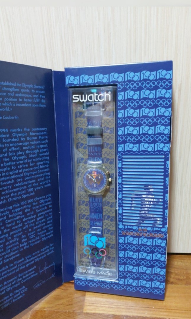 Swatch Limited Edition Olympic Watch exclusive to Olympics very rare