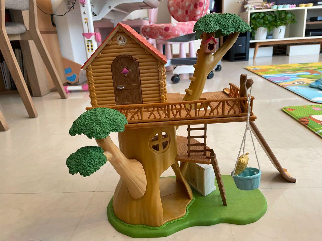 Sylvanian Families Treehouse, Hobbies & Toys, Toys & Games on Carousell