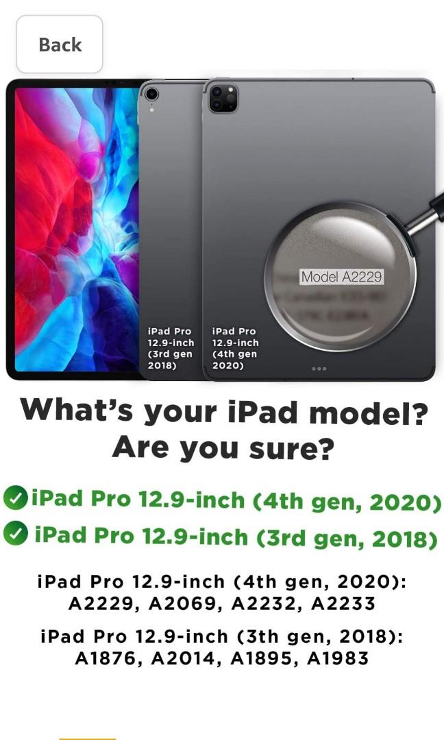 Tablet case (Category: Other Accessories) located in Singapore. Submitted by curlythunder (Listing ID 1171963364, Image 2). Description: Description ONLY FITS: Apple iPad Pro 12.9-inch (4th generation) 2020 kids case: A2069 A2229 A2232 A2233 Apple iPad Pro 12.9 (3rd generation) 2018 kids case: A2014 A1895 A1876 A1983 World's First Anti-Bacterial Kids 12.9 iPad Pro Case Antimicrobial case that controls smell, odors and staining. Tested for kids sa