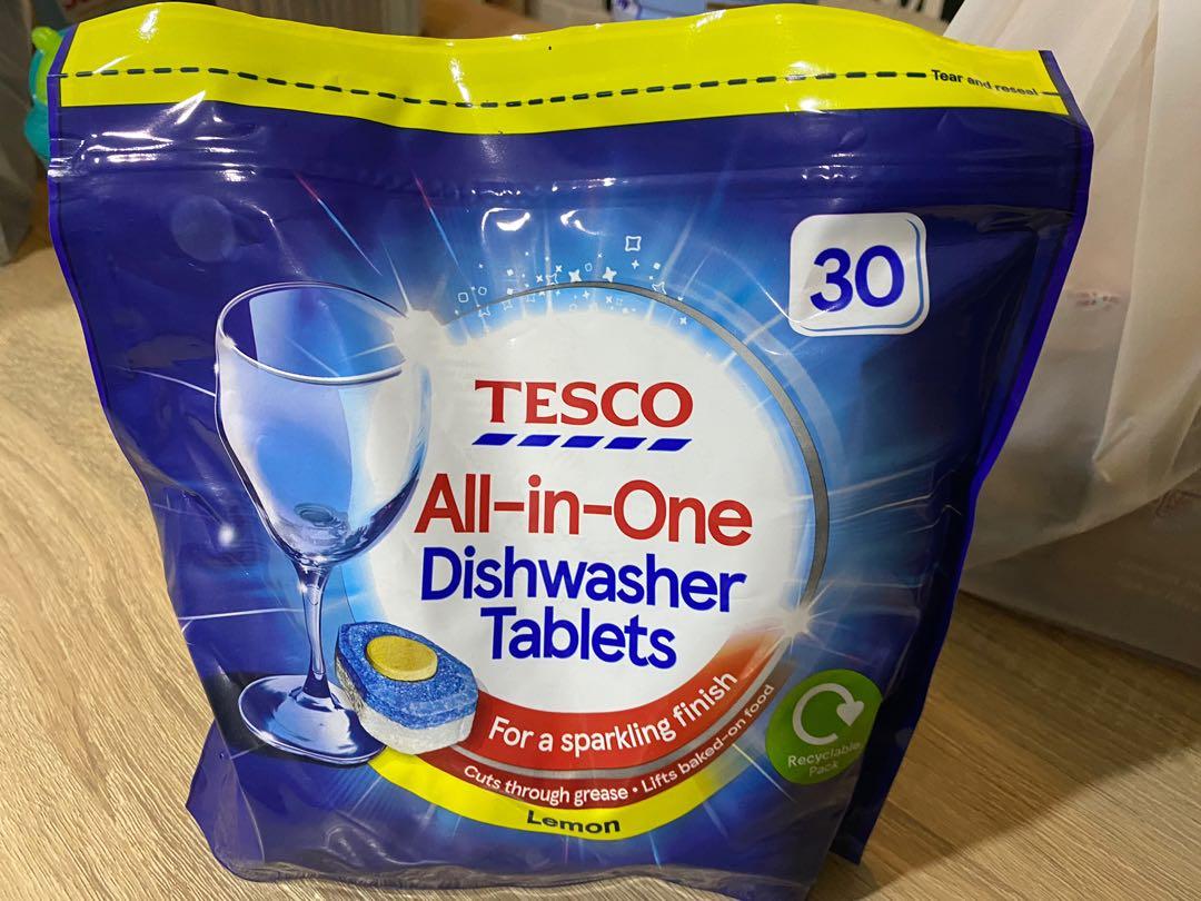 TESCO Allinone dishwasher tablets 30s (3 for 20), Furniture & Home