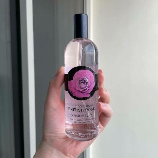 The body shop british rose for women EDT 100ml Kesehatan