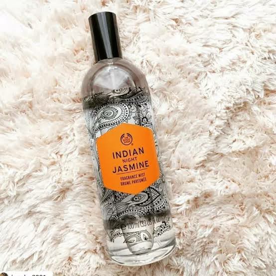 The body shop indian night jasmine fragrance mist 100ml, Kesehatan