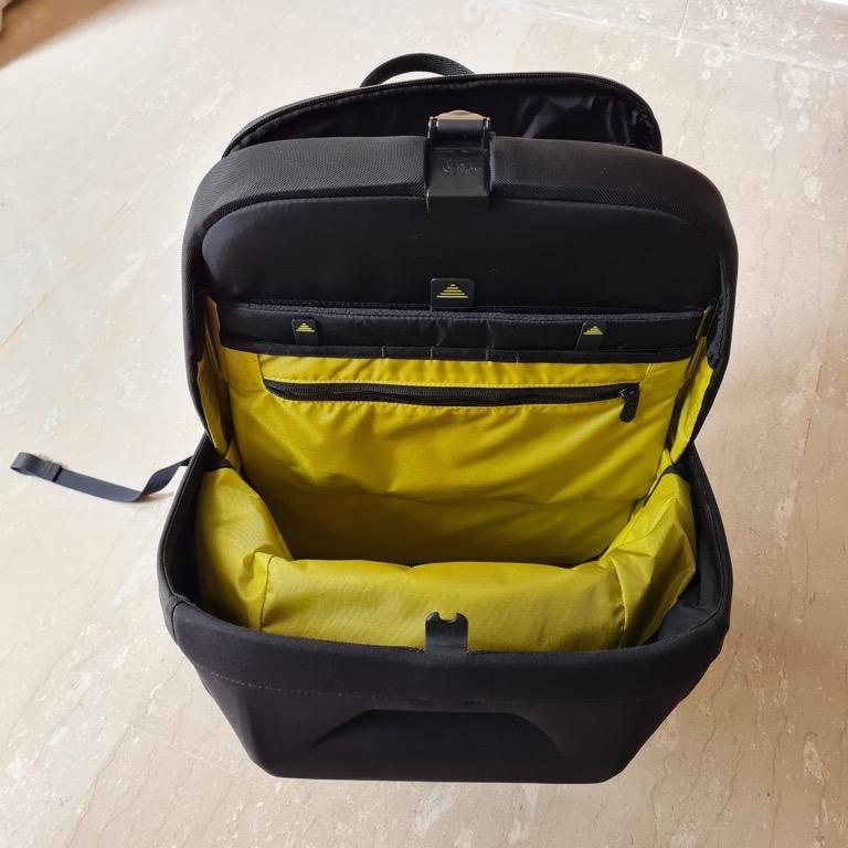 North face store backpack hard shell