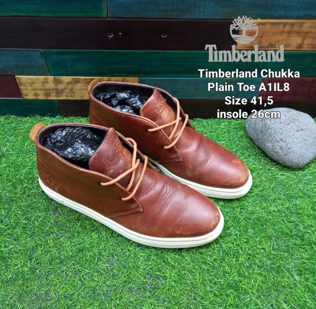 timberland chukka plain toe