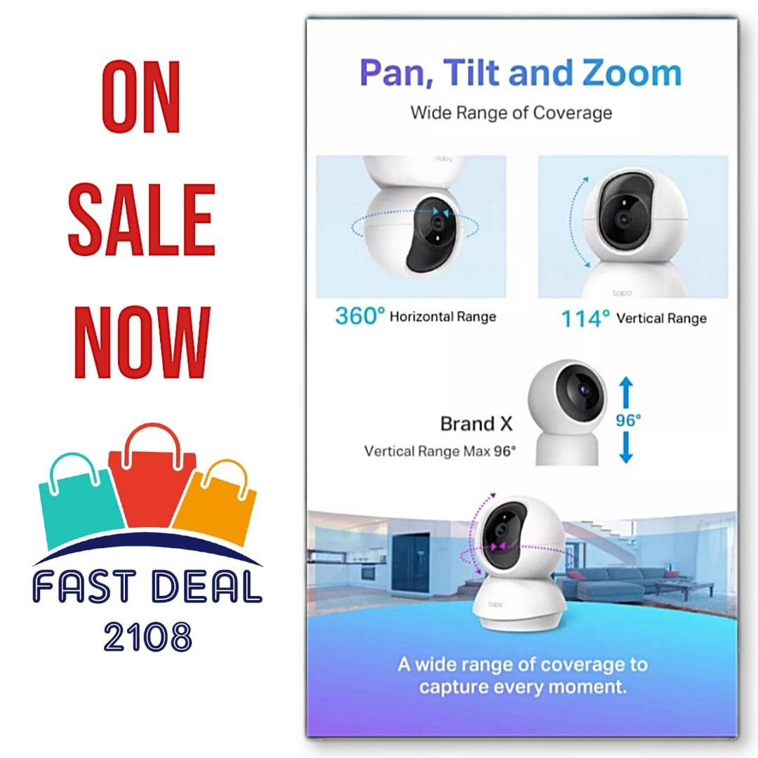 TP-Link 2K 1296p Smart Wide Angle Network Camera Tapo C110 Price - TP-Link  Security Cameras