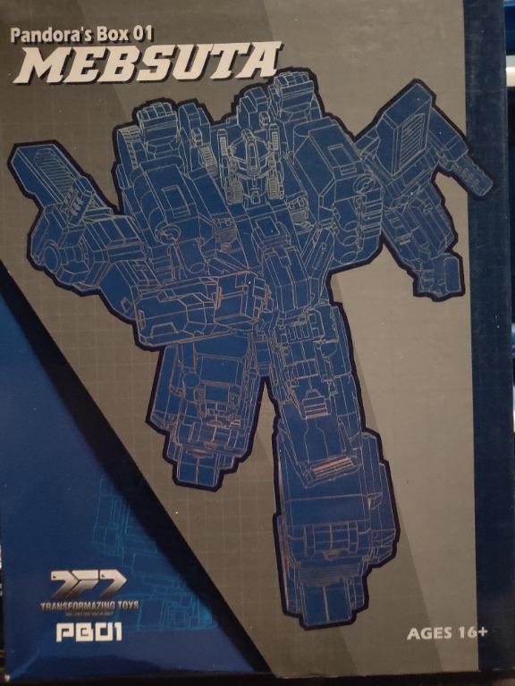 Transformers MAKETOYS Trash-Talk & Cogwheel with MFB weapon/ Mebsuta ...