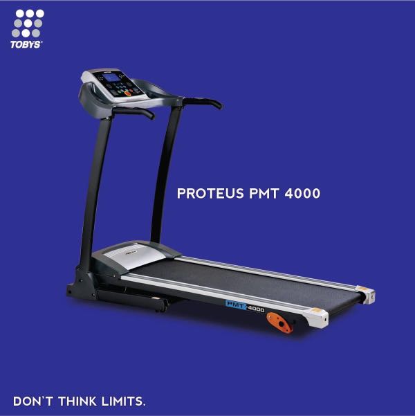 Treadmill Proteus PMT 4000 Sports Equipment Exercise Fitness Cardio Fitness Machines on Carousell