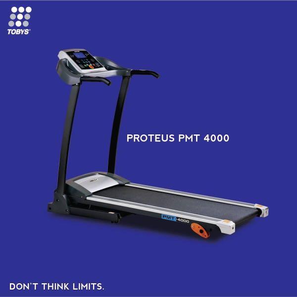Treadmill Proteus PMT 4000 Sports Equipment Exercise Fitness Cardio Fitness Machines on Carousell