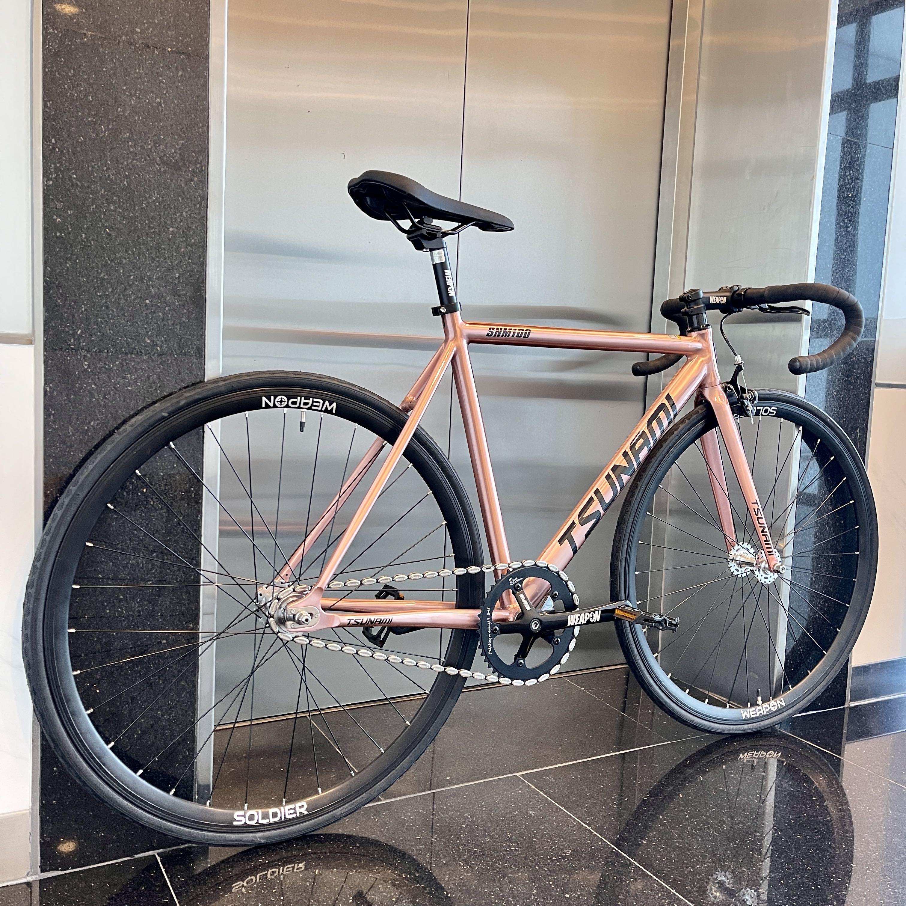 Tsunami SNM100 2022 | fixed gear bike /frameset ($330)/ complete