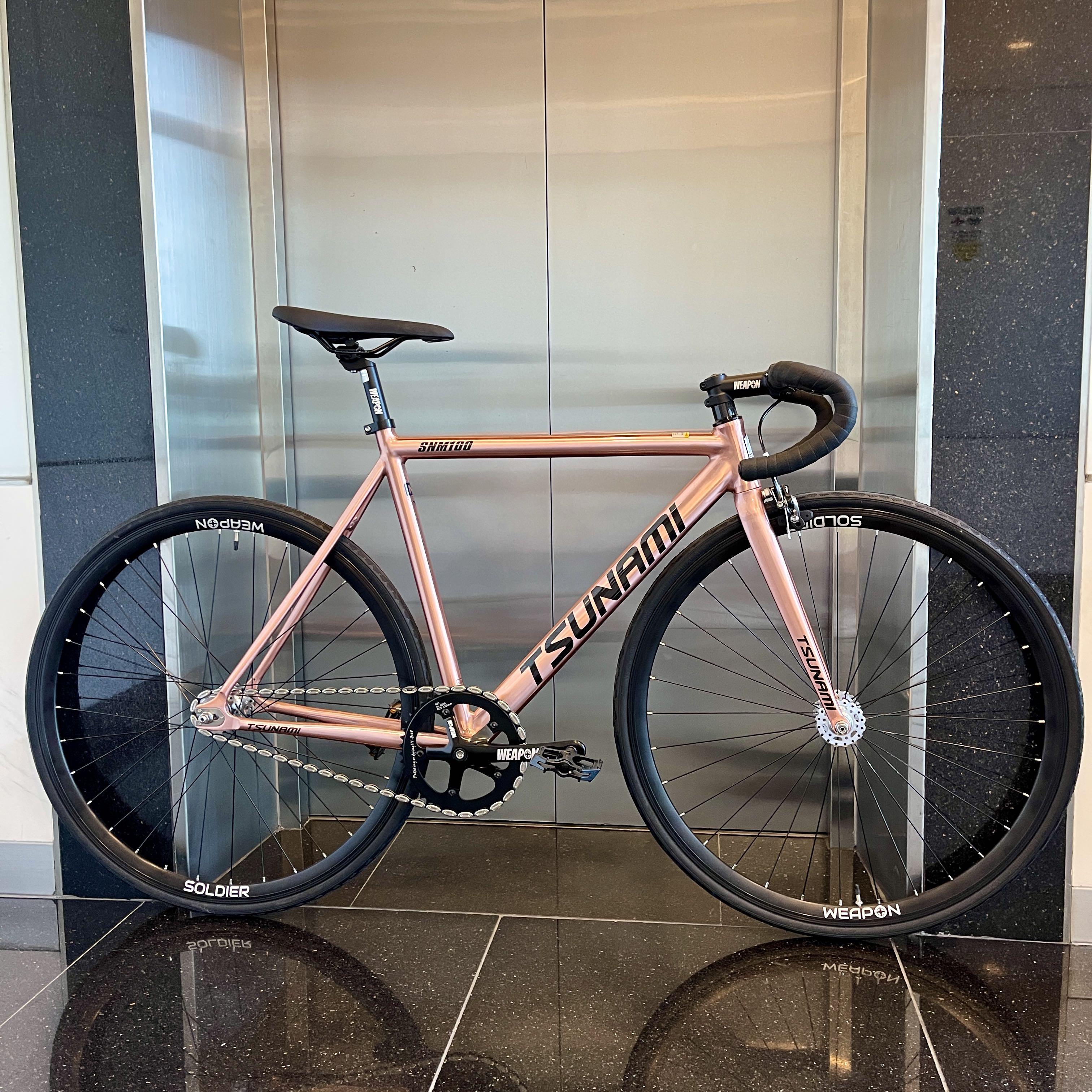 Tsunami SNM100 2022 | fixed gear bike /frameset ($330