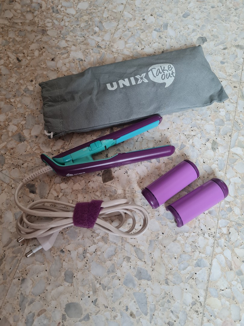 Unix hair straightener review shop