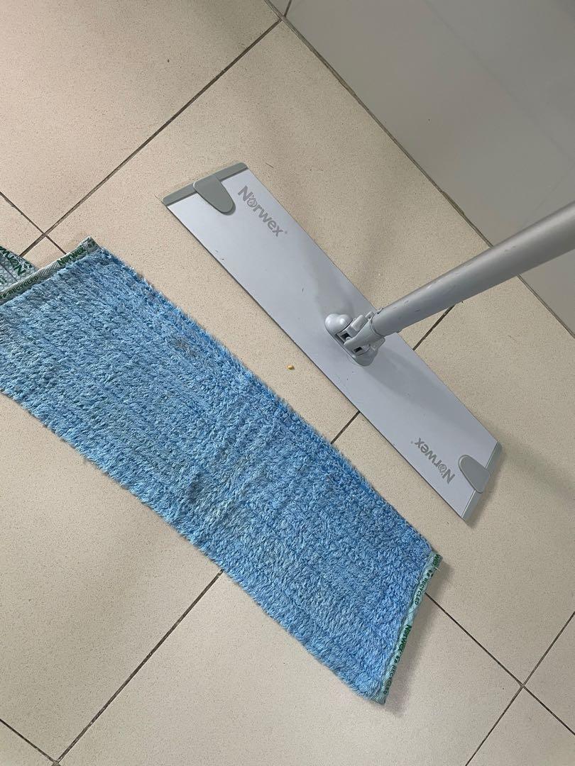 Used Norwex wet mop set, Furniture & Home Living, Cleaning & Homecare