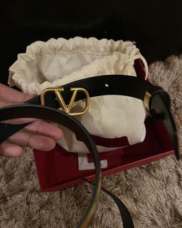 Valentino Vlogo Reversible Belt