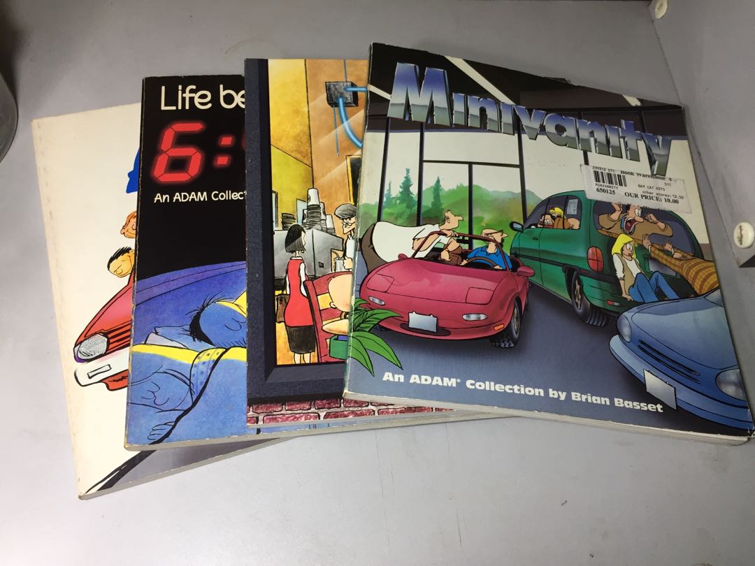 Vintage Books An Adam Collection by Brian Basset, Hobbies & Toys, Books ...