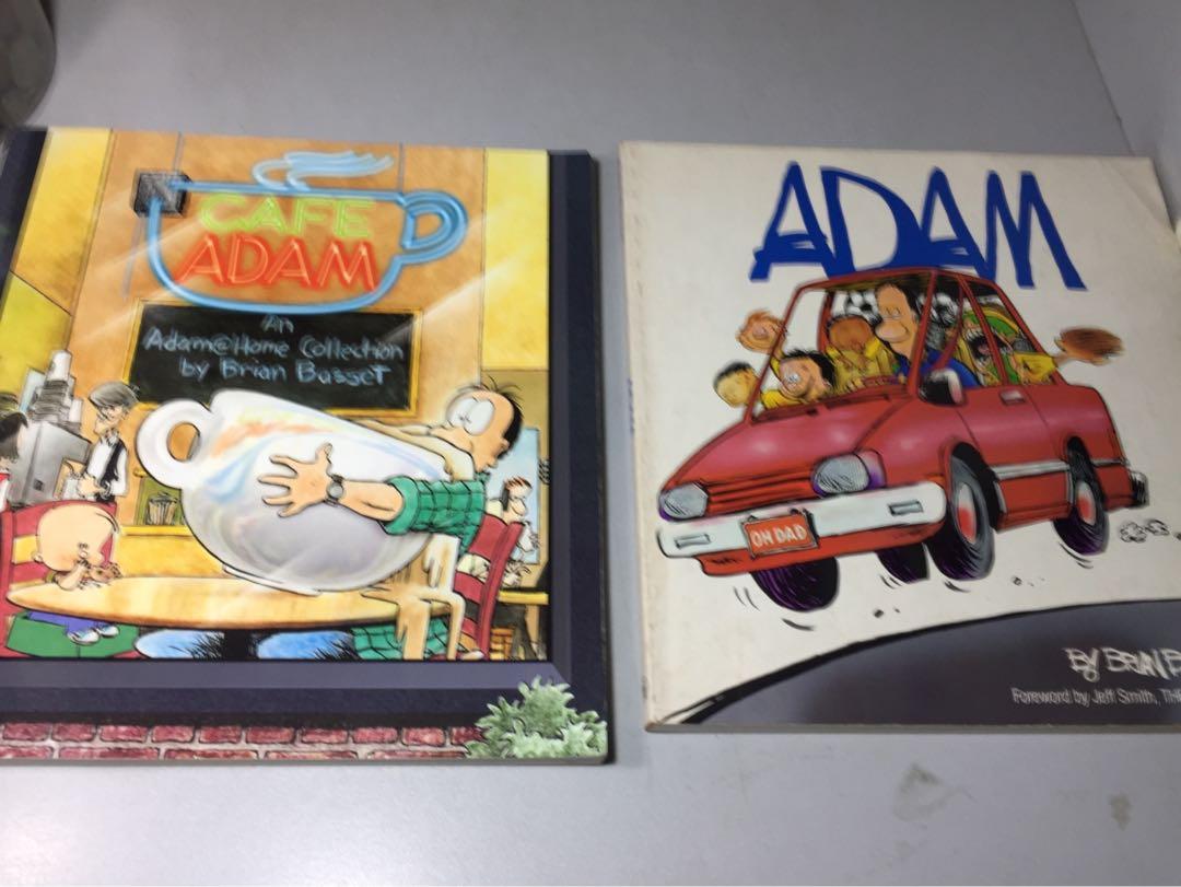 Vintage Books An Adam Collection by Brian Basset, Hobbies & Toys, Books ...