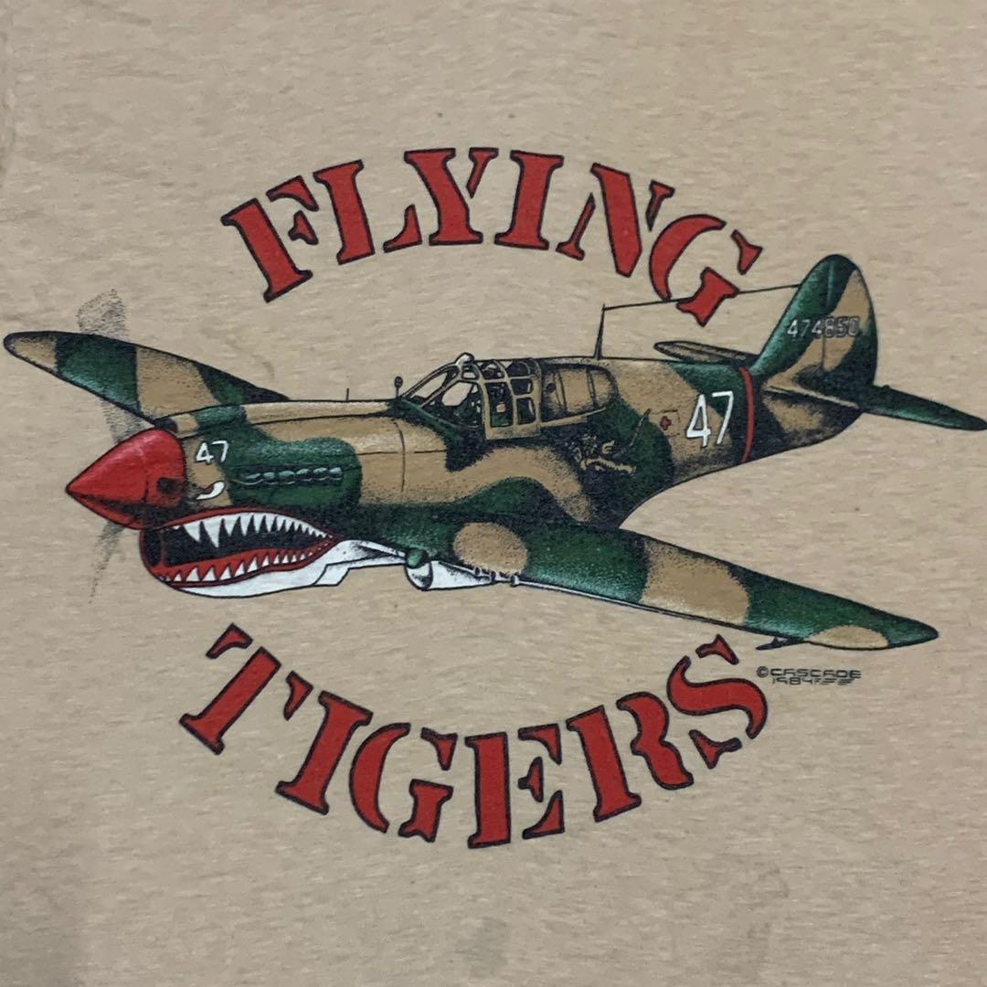 Flying tigers shirt top