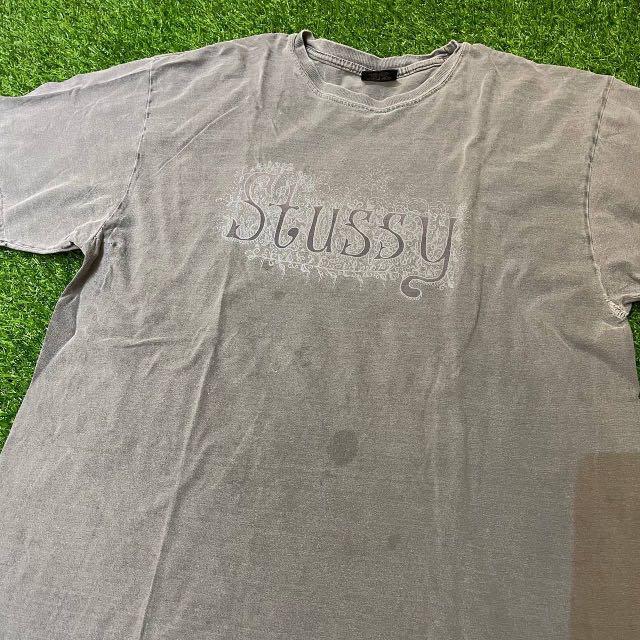 00s Stüssy 'Stucci' Bootleg Monogram Spellout Logo T-Shirt