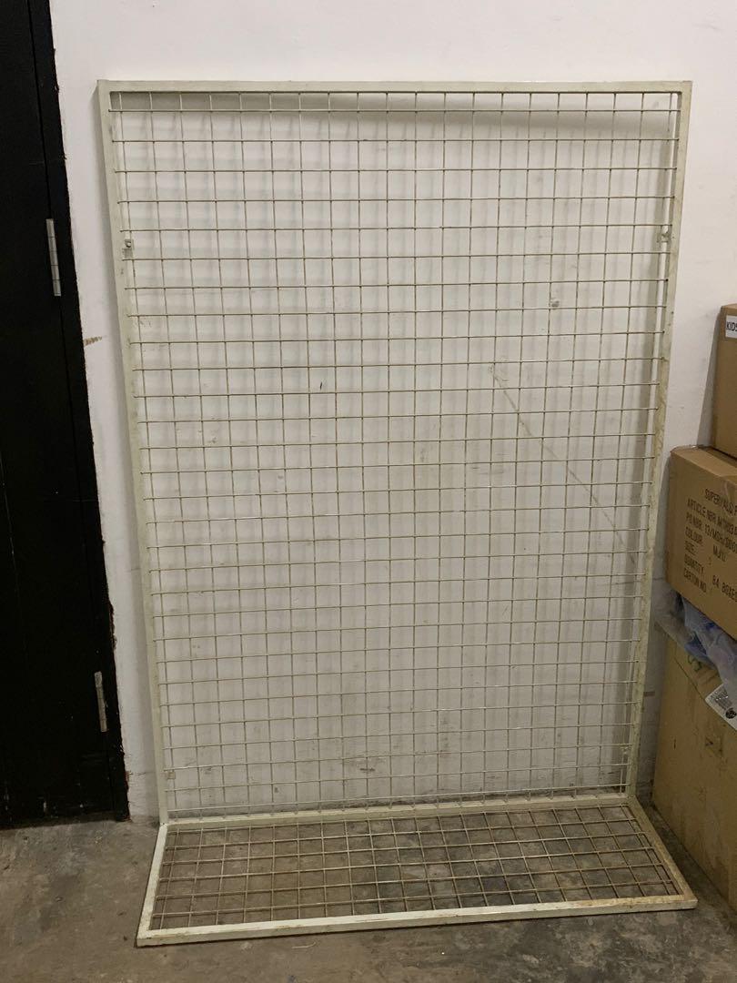 Wiremesh shop display rack wire mesh racks, Furniture & Home Living