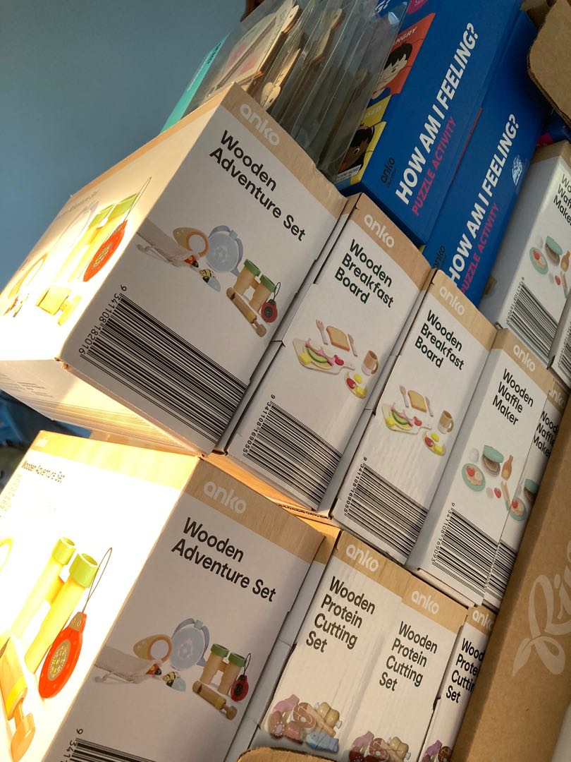 Wooden toys Kmart Anko Target Kids Concept, Babies & Kids, Infant