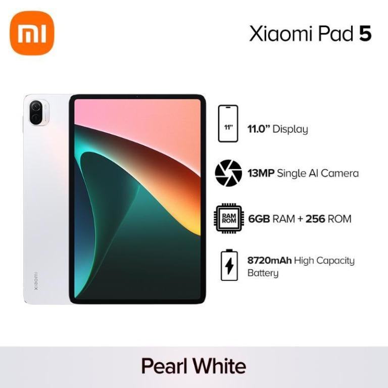 シャオミ Xiaomi Pad 5 256GB パールホワイト