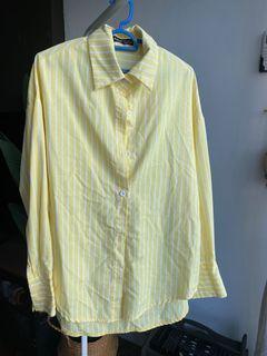 Yellow strip top