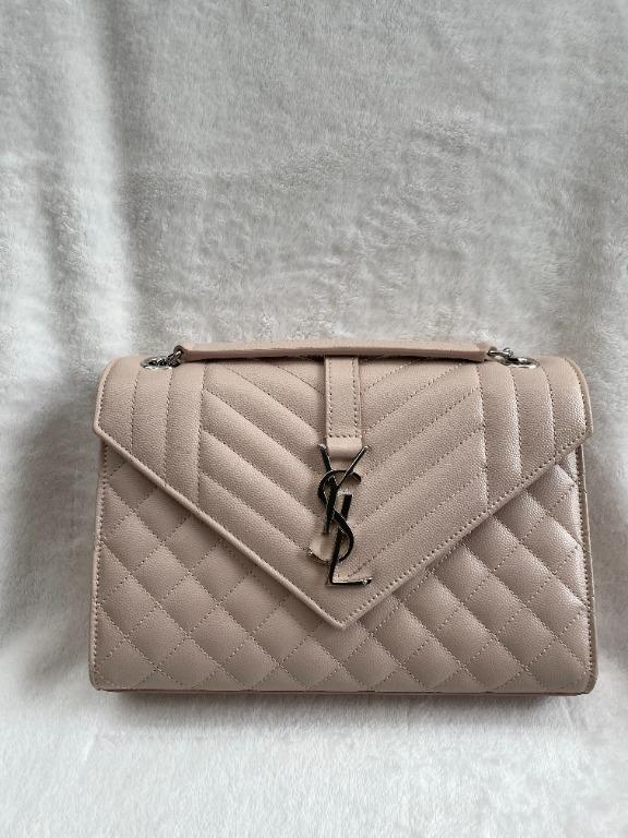 Ysl envelope hotsell marble pink