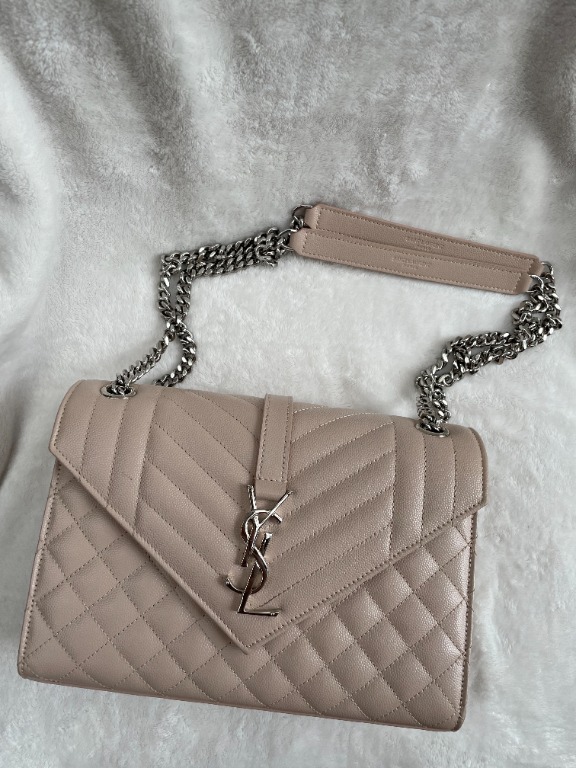 Ysl marble shop pink envelope bag