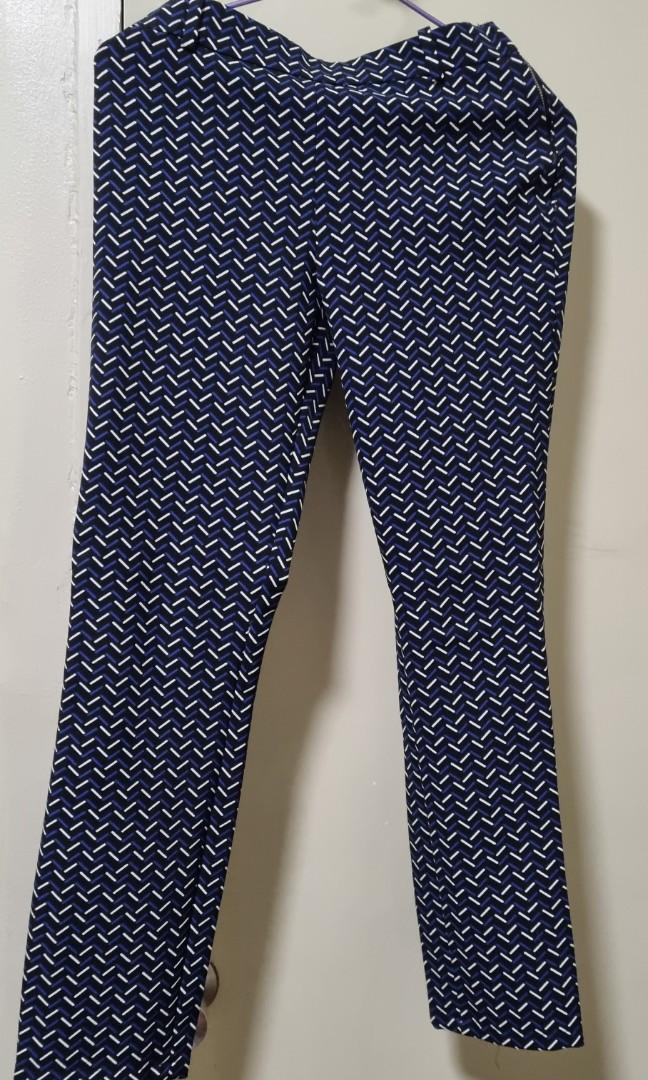 Zara printed pants, Women's Fashion, Bottoms, Other Bottoms on Carousell