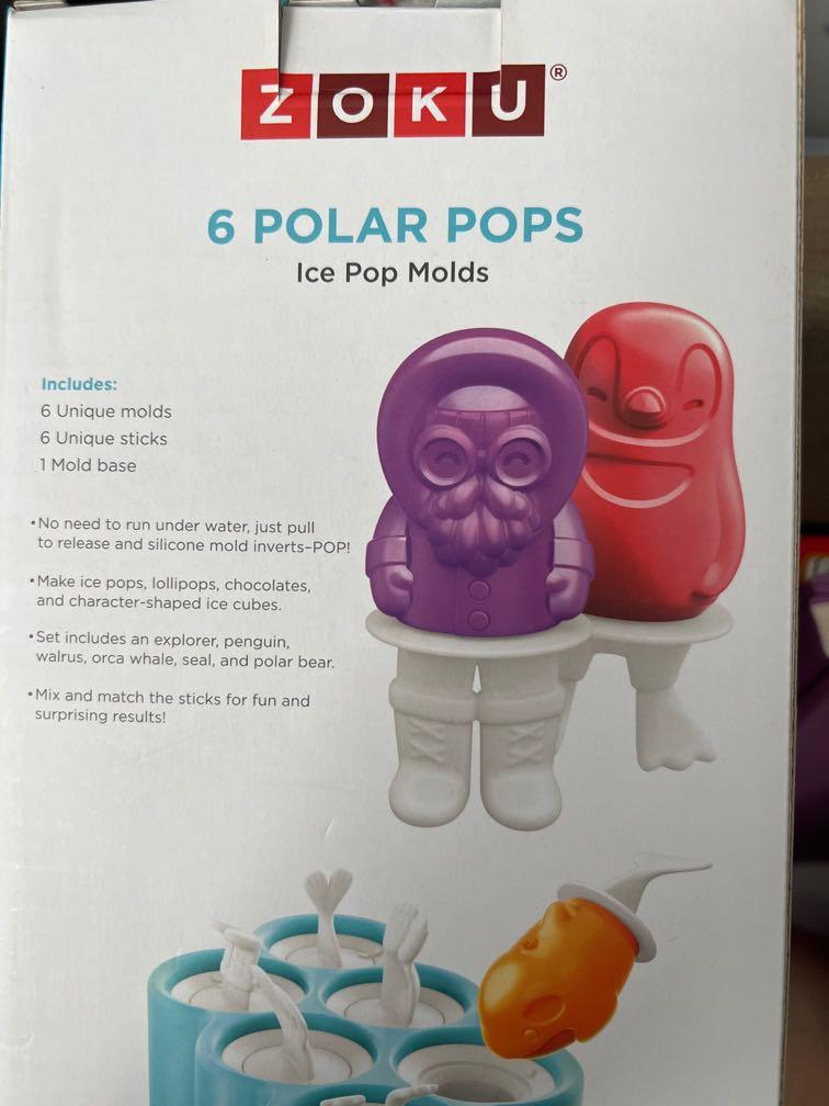 Zoku Polar Pops ice pop molds, Furniture & Home Living, Kitchenware