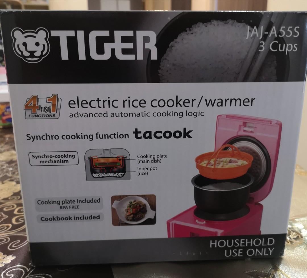 0TIGER 4in1 Advanced Rice Cooker JAJA55S, TV & Home