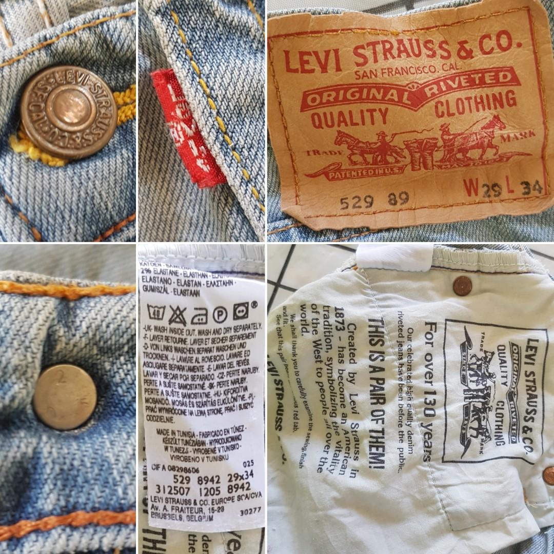 bootcut jeans light levis 529 89 