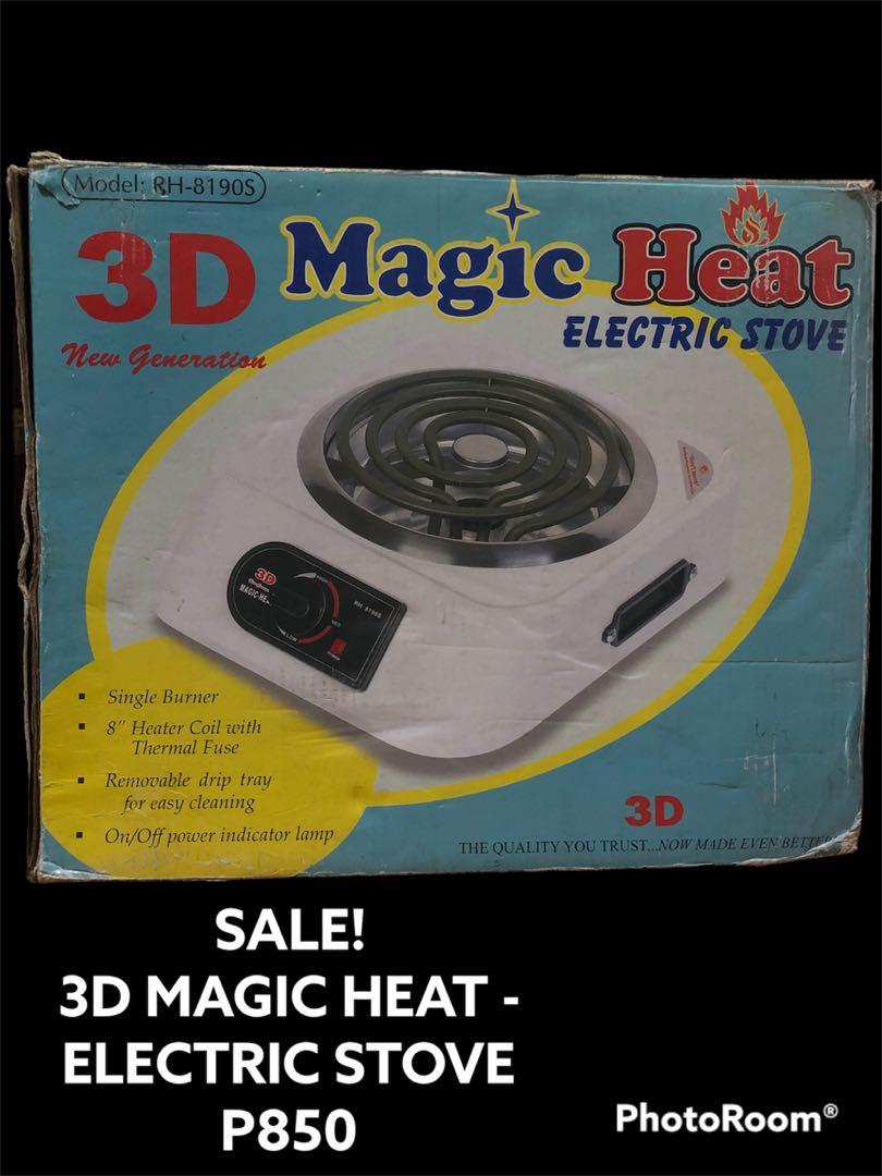 3D Magic Heat Electric Stove, TV & Home Appliances, Kitchen Appliances