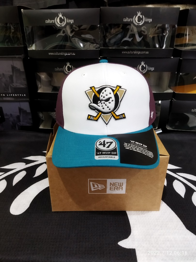 47 Forty Seven Brand Anaheim Ducks Replica Cold Zone NHL MVP DP Curved  Visor Snapback Cap, Men's Fashion, Watches & Accessories, Caps & Hats on  Carousell