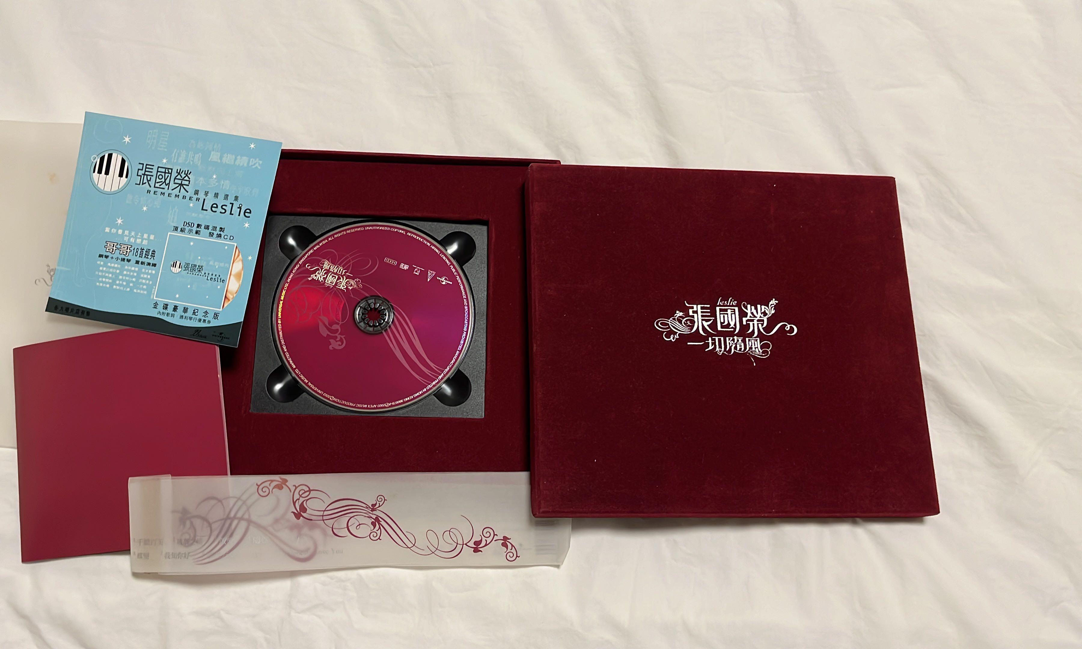 張國榮一切隨風, 興趣及遊戲, 音樂、樂器& 配件, 音樂與媒體- CD 及DVD