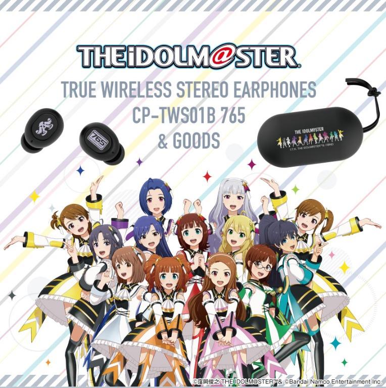 預訂][限定]ワイヤレスイヤホンCP-TWS01B 765『THEiDOLM@STER』モデル